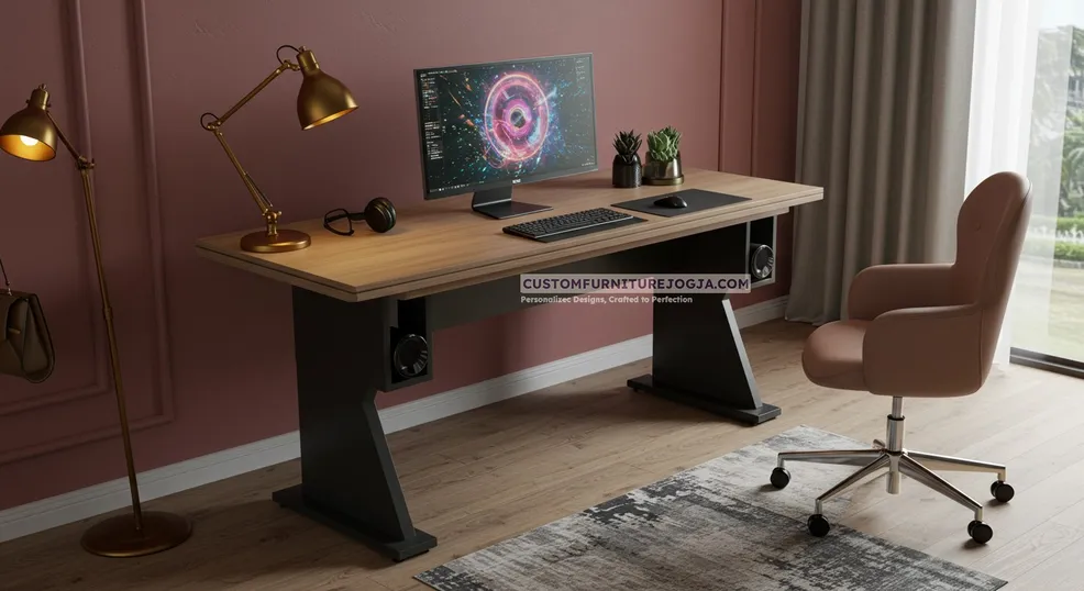 Jasa Pembuatan Meja Gaming Jogja